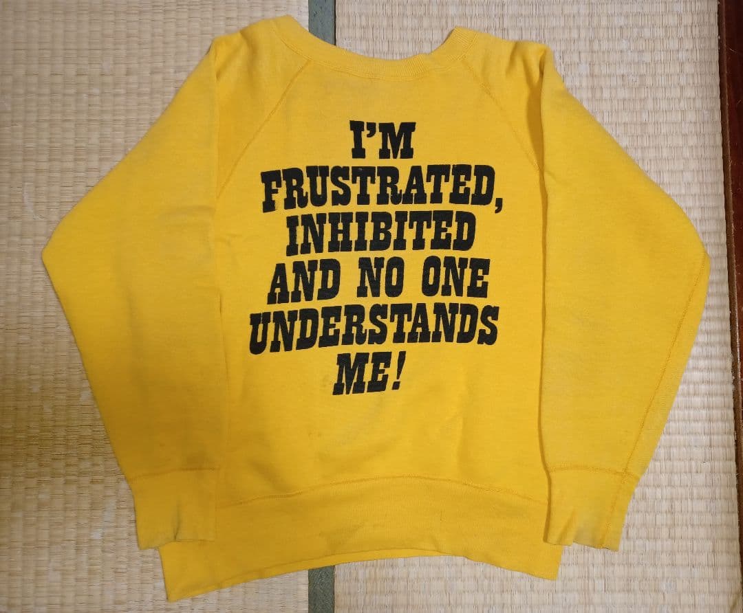 SNOOPY メイヨスプルース 60年代 ビンテージスウェット LUCY