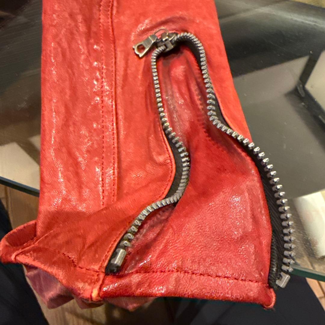 バックラッシュシュレザージャケット　S