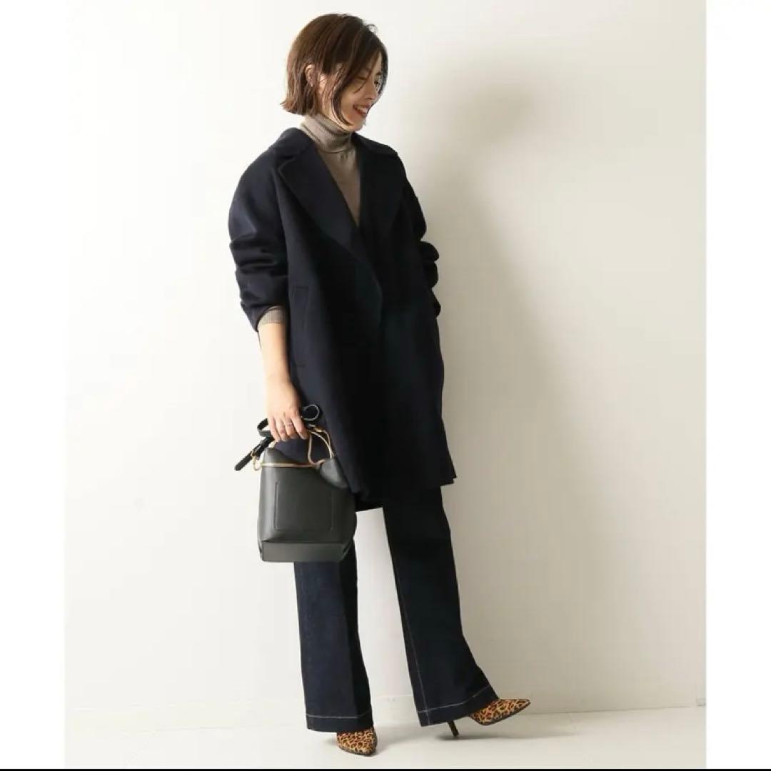 スピックアンドスパン　Wフェイスルーズコート