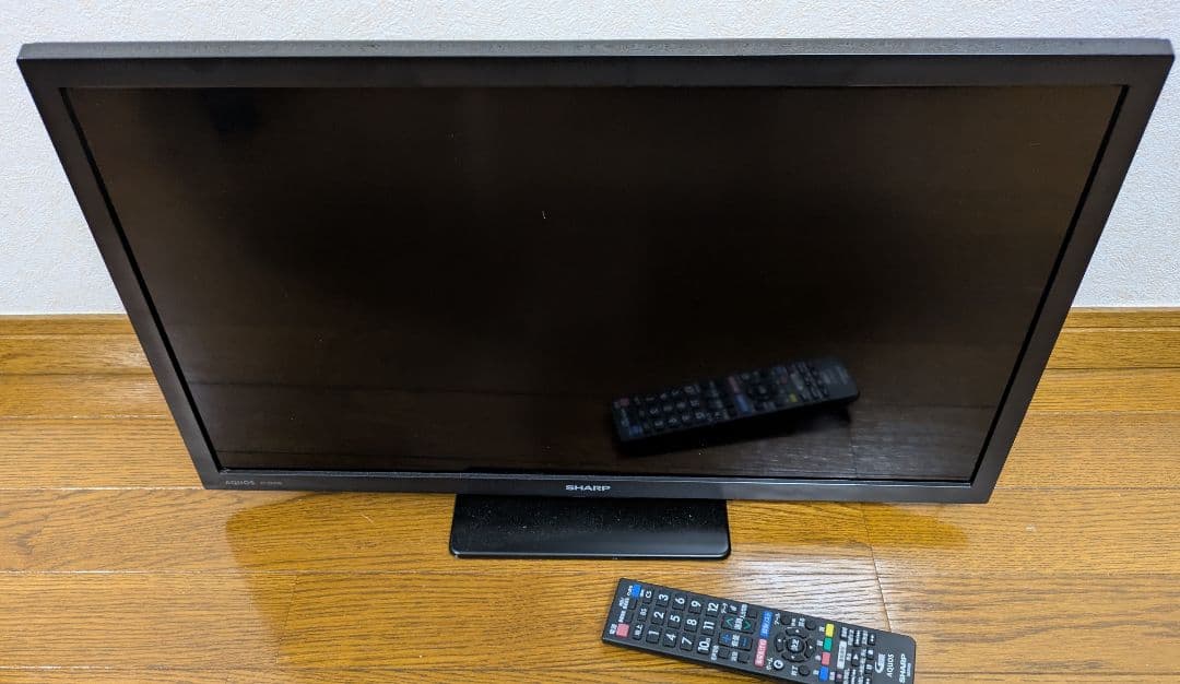 SHARP 液晶テレビ 24型 AQUOS 2T-C24DE リモコン付き