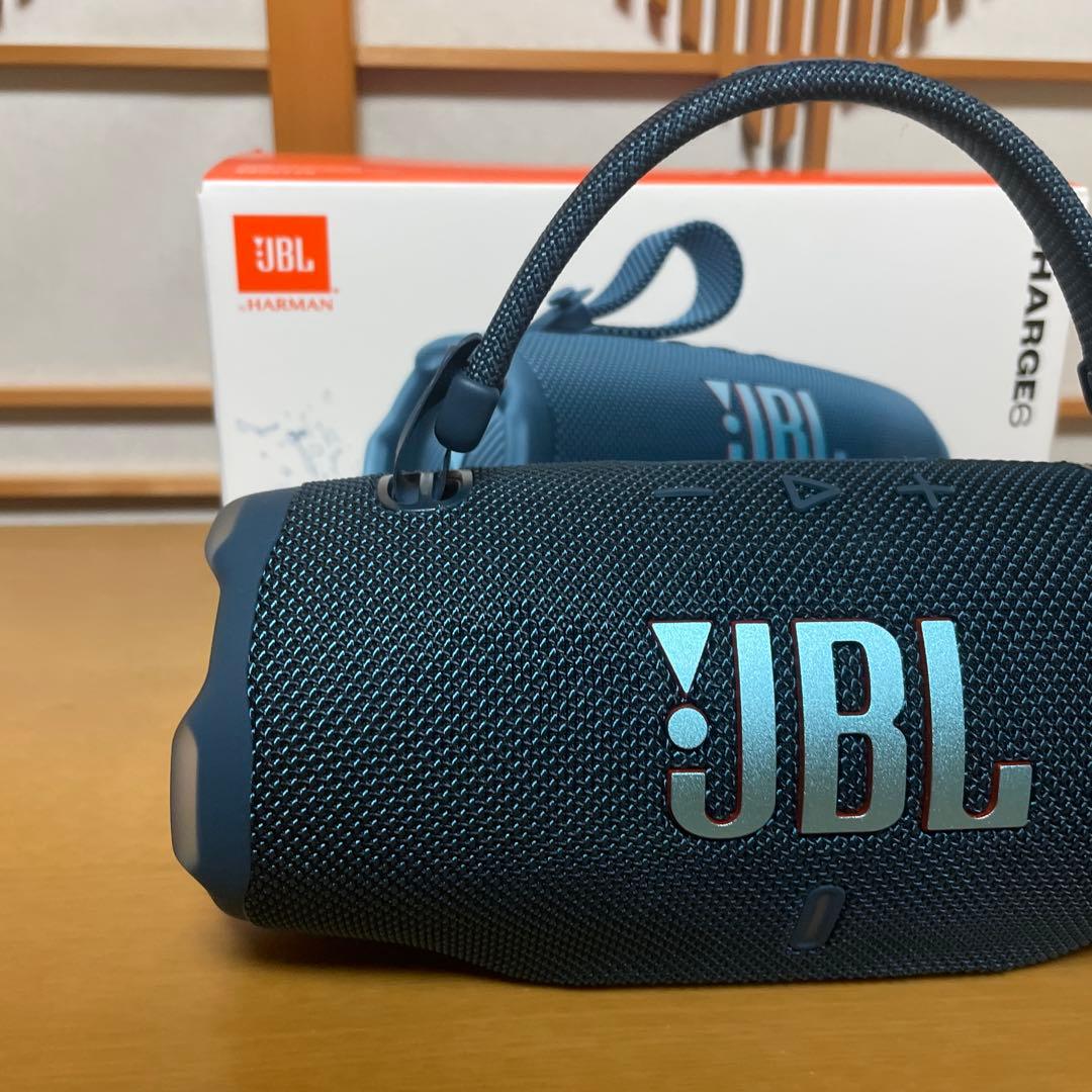 【ほぼ新品】JBL CHARGE6 ブルー　スピーカー