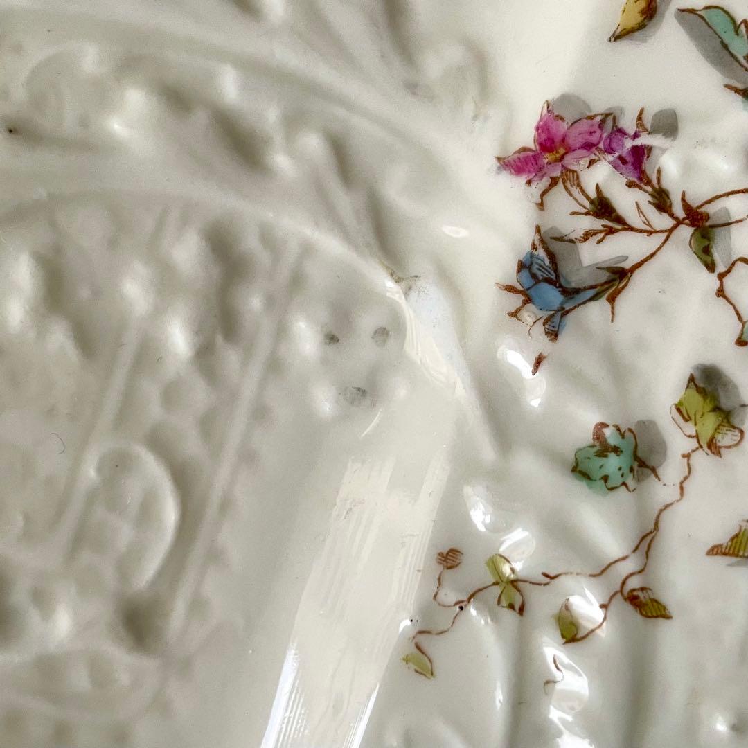 D*＊様 【希少レア美品】マジョレルナンシー×リュネヴィル隅切り角皿　フランスア