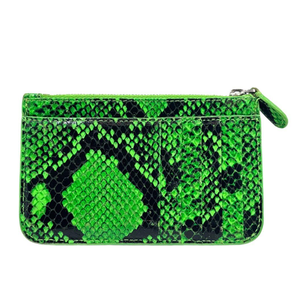 【BALENCIAGA】バレンシアガ パイソン型押し カードケース