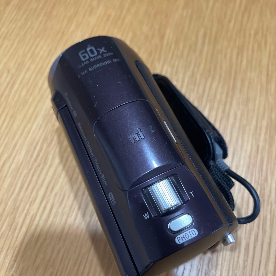 並品 SONY ソニー　HDR-CX670 ボルドーブラウン