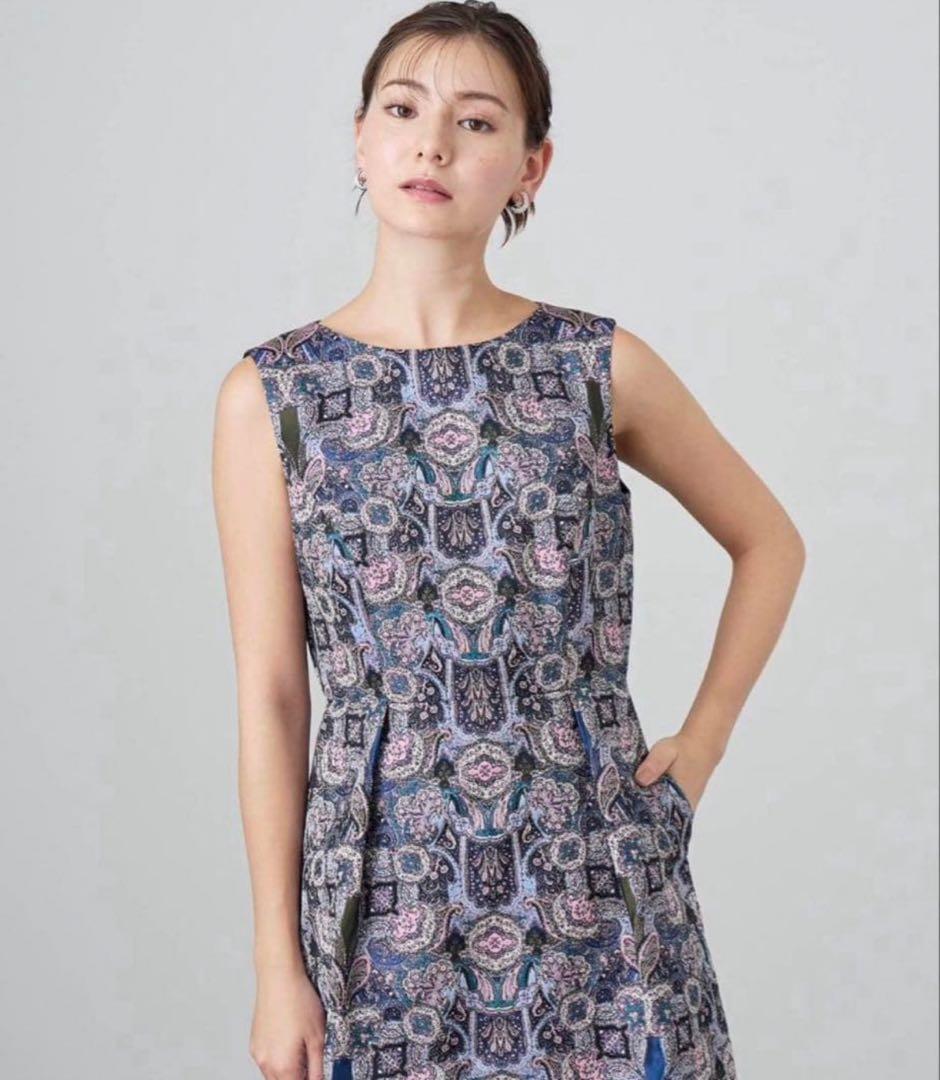 新品未使用品　アナイ タロットモチーフタック ワンピース