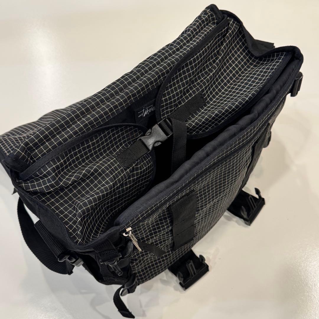 90's Stussy ショルダーバッグ(レコードバッグ)