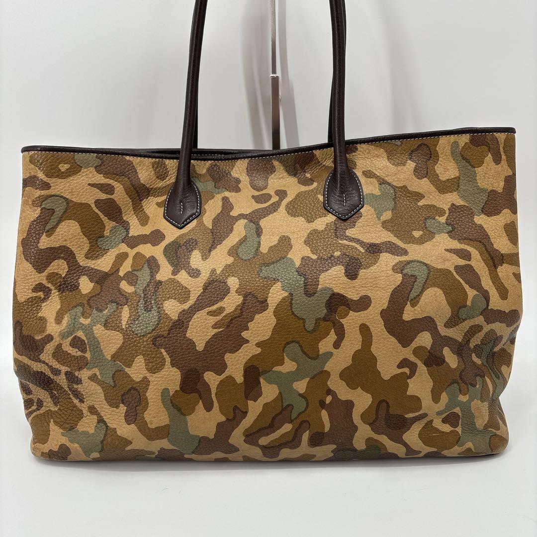Cisei シセイ トートバッグ 941 レザー 本革 迷彩 大容量