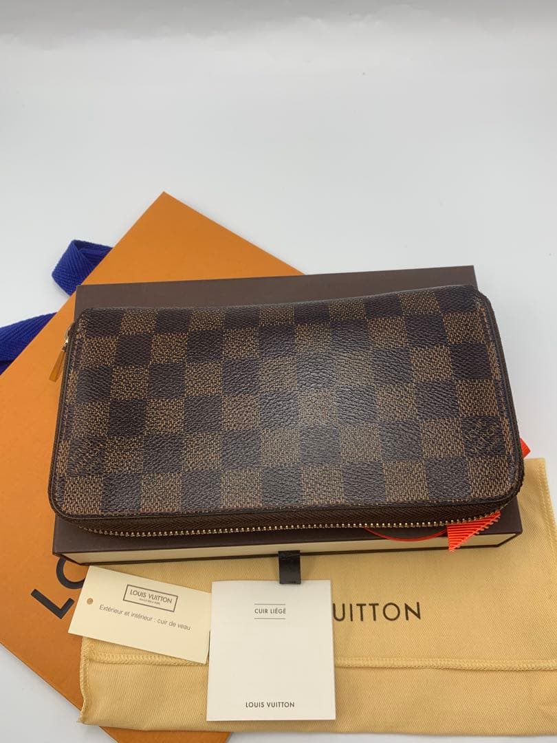 ルイヴィトン　ダミエ　グラフィット　長財布　ジッピーオーガナイザー P55