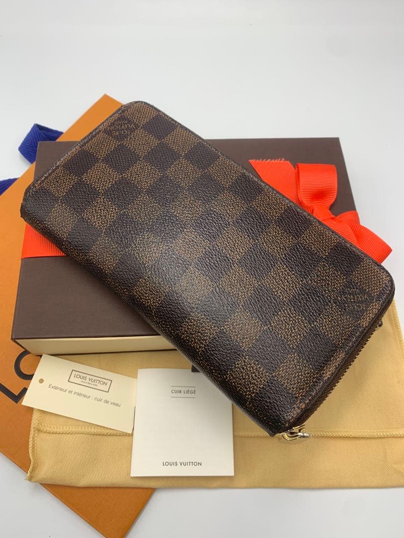 ルイヴィトン　ダミエ　グラフィット　長財布　ジッピーオーガナイザー P55