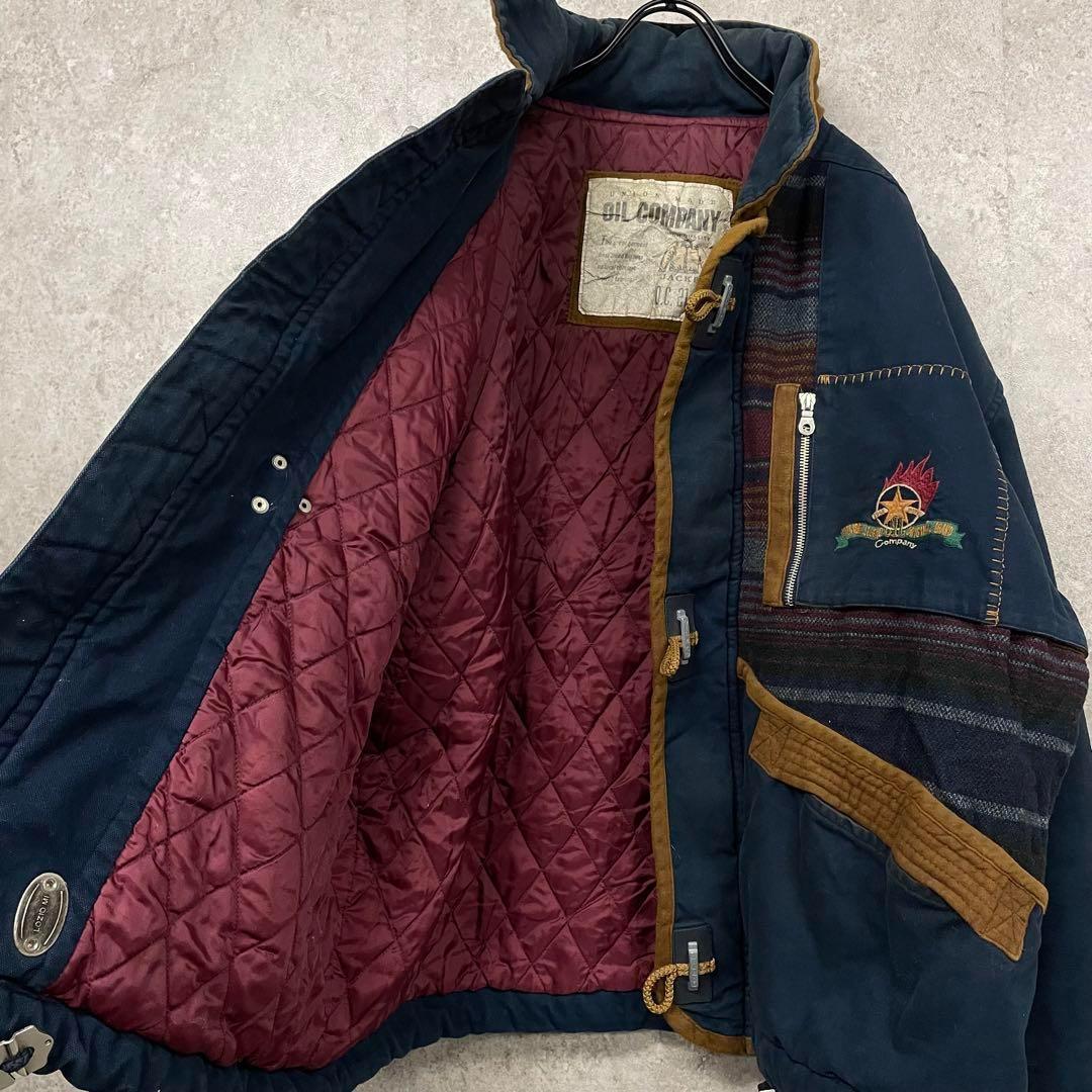 イタリア製◆ユーロ古着◆ファイヤーマンジャケット 中綿