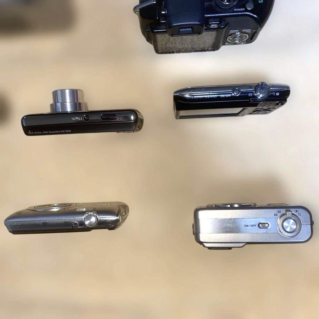 ジャンク品Canon IXY Nikon COOLPIX等デジカメ14台