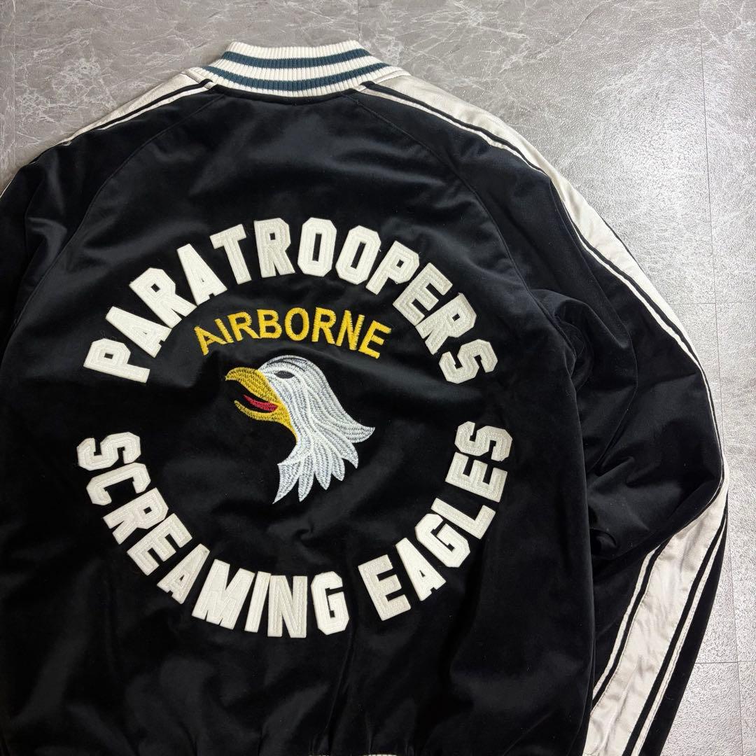 HOUSTON ヒューストン　ベロア　別珍　スカジャン