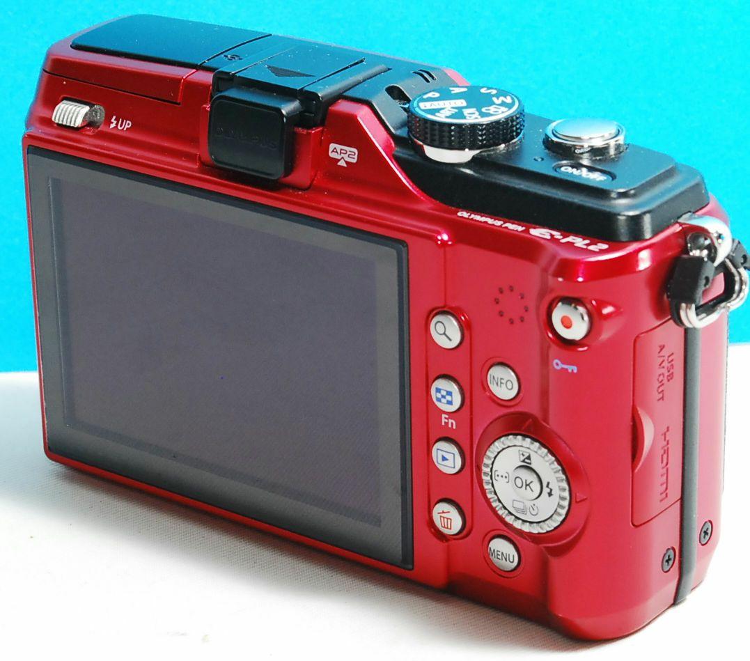 OLYMPUS E PL2 レッド　送料無料