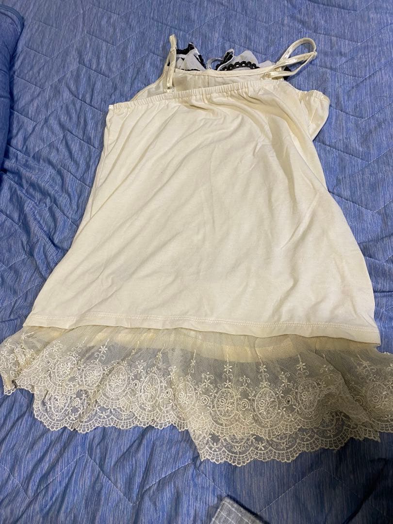 axes femme アクシーズファム ビッグリボン　 キャミソール