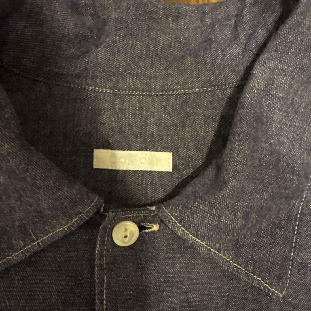 Comoli 長袖デニムシャツ サイズ1