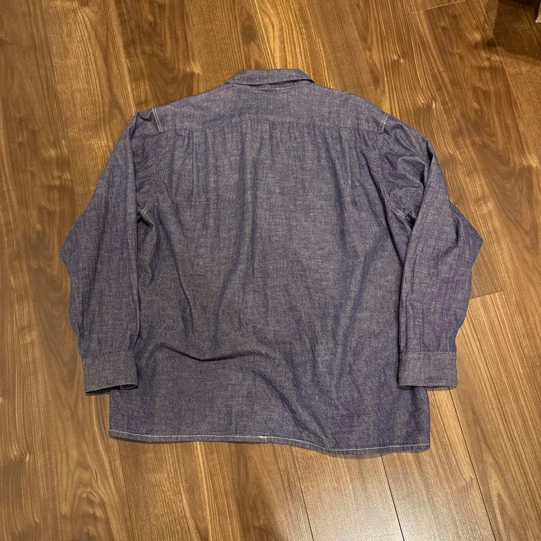 Comoli 長袖デニムシャツ サイズ1