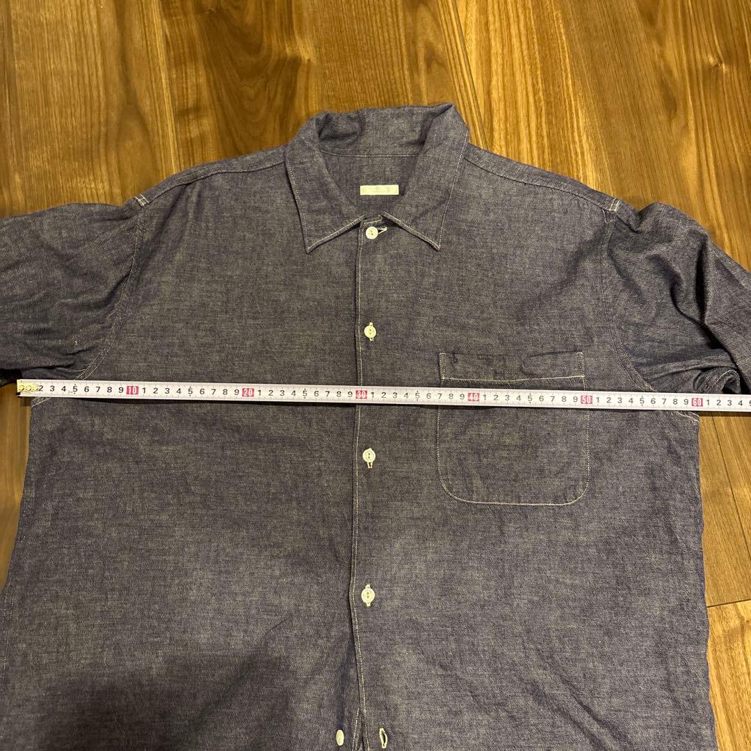 Comoli 長袖デニムシャツ サイズ1