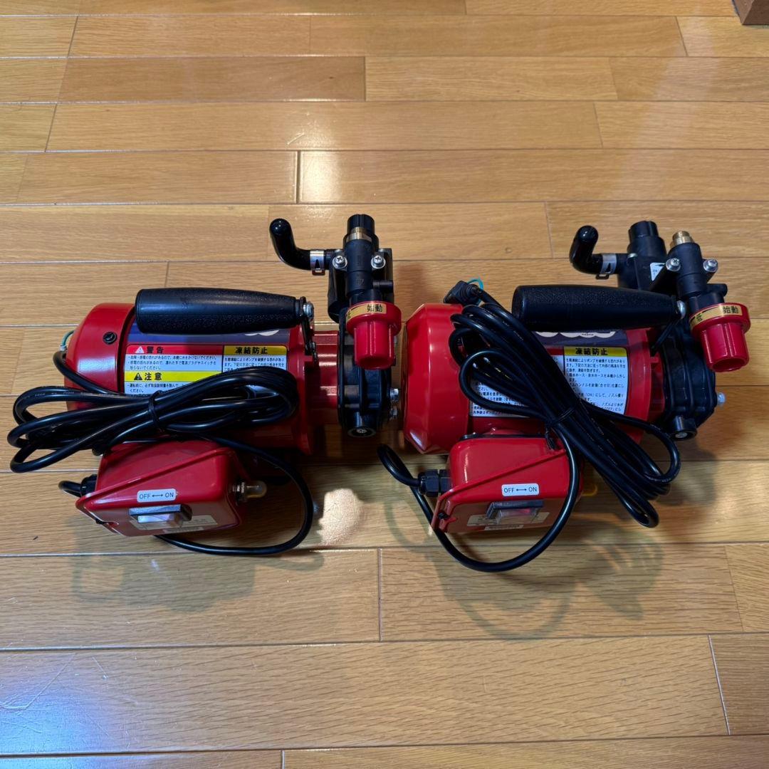 GS350M 新品未使用 本体のみ 2台セットモーター動噴 丸山製作所