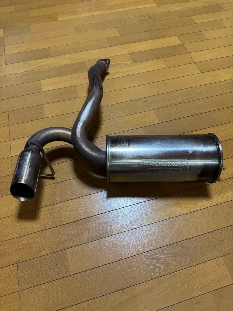 プレオ　FGK フジツボ　リアピース　マフラー