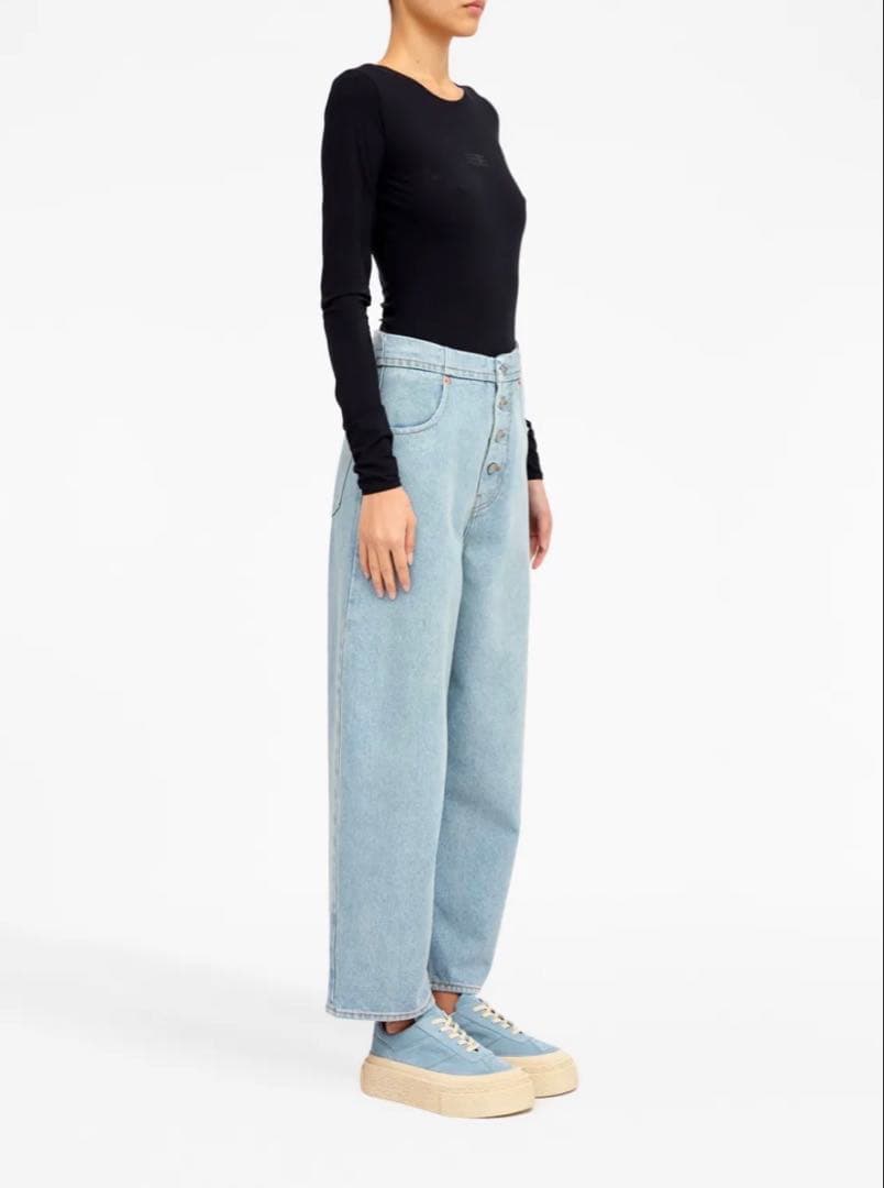 【美品】大特価❗️MM6 マルジェラ イタリア製 クロップドデニム