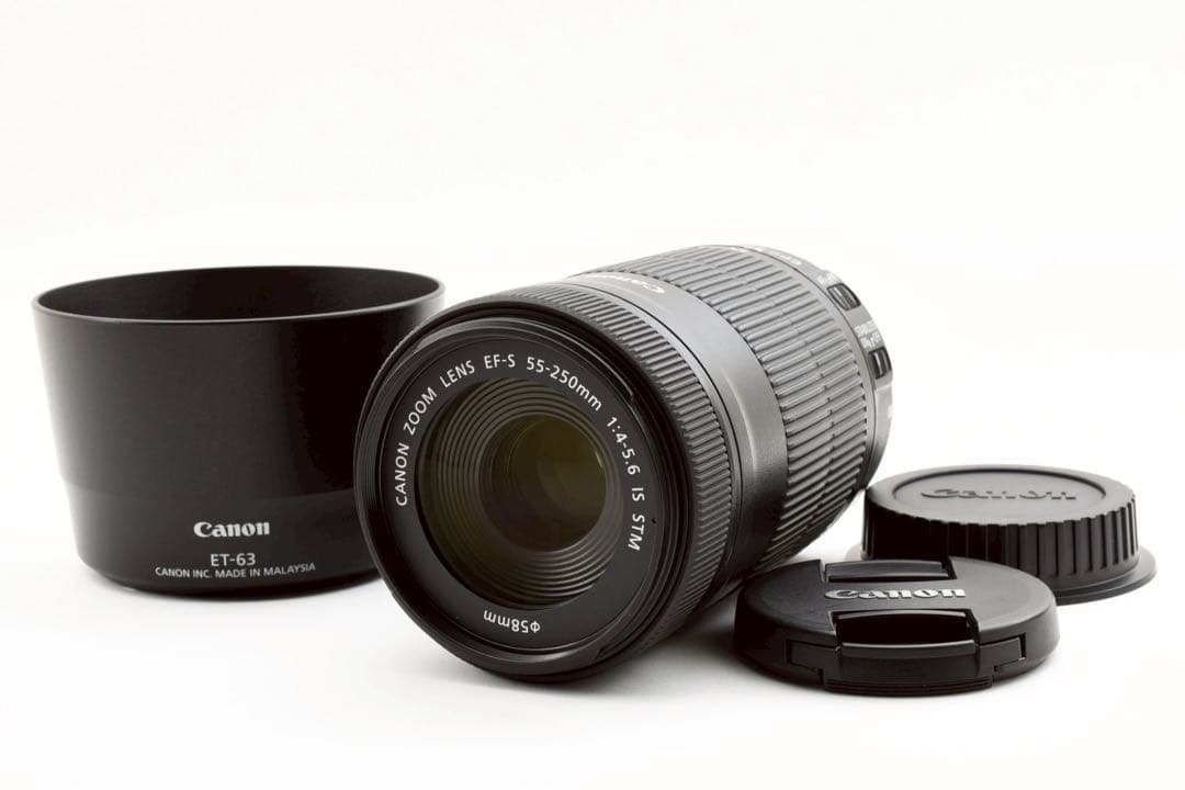 ☆美品【Canon】EF-S 55-250mm F4-5.6 IS STM