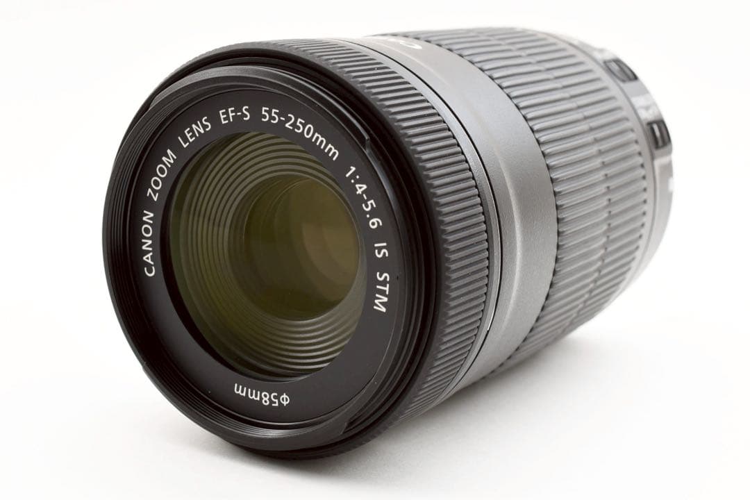 ☆美品【Canon】EF-S 55-250mm F4-5.6 IS STM