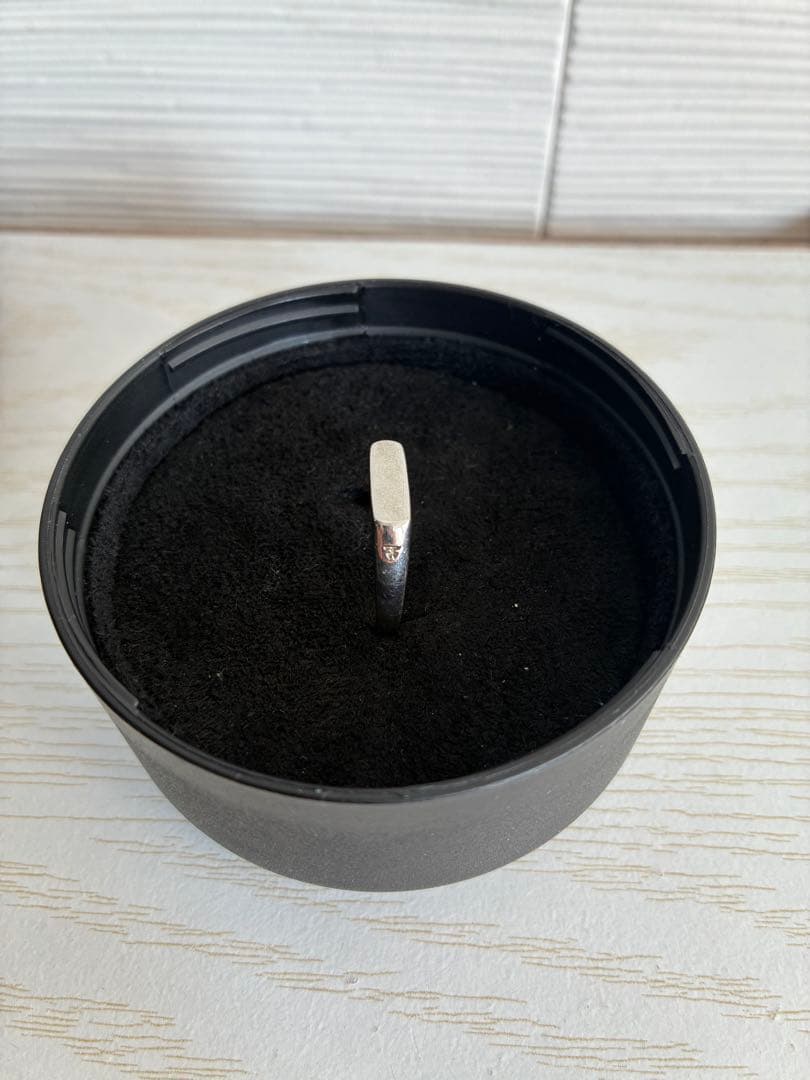 新品 TOM WOOD Knut Ring 64 25号 希少サイズ サムリング