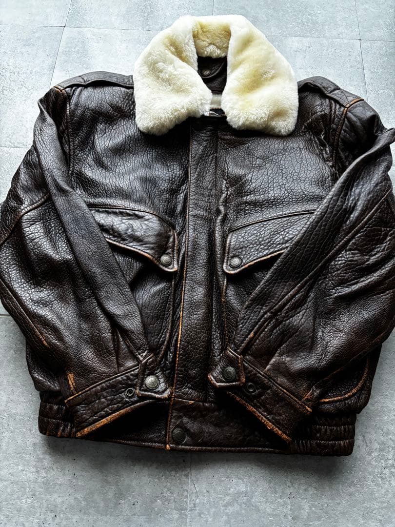 ハーレーダビッドソン　ボア着脱ライナー　レザージャケット　A−2 Mサイズ