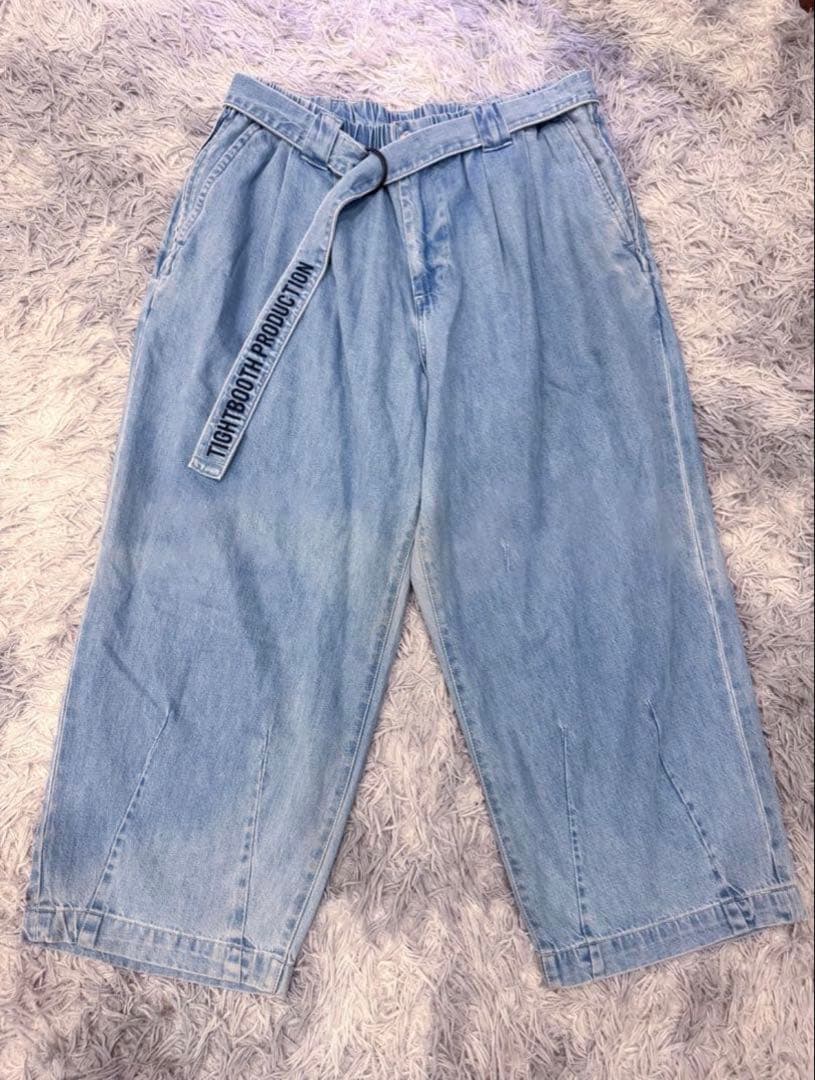 パンツ tight booth DENIM BAGGY SLACKS
