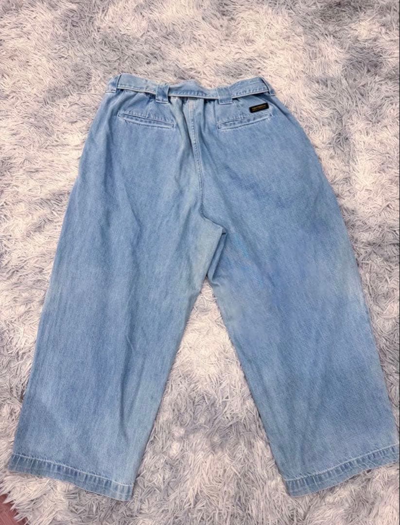 パンツ tight booth DENIM BAGGY SLACKS