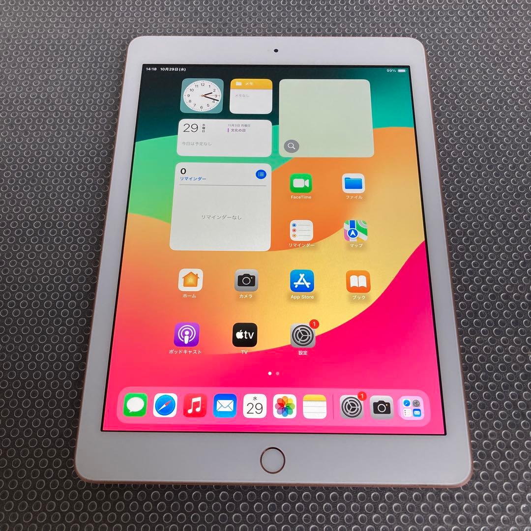 1040【早い者勝ち】電池最良好☆iPad6第6世代 32GB WIFIモデル☆