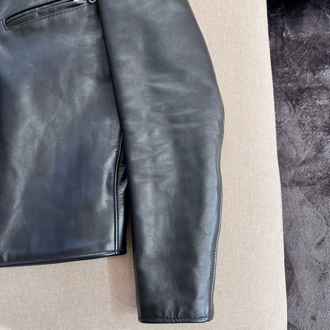 美品！36 Schott 641XXHホースハイド 家着用のみシングルライダース