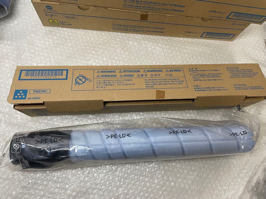 KONICA MINOLTA TN216 トナー 4色セット 未使用品