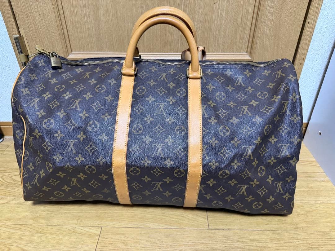 美品　Louis Vuitton ルイ・ヴィトン モノグラム キーポル 55