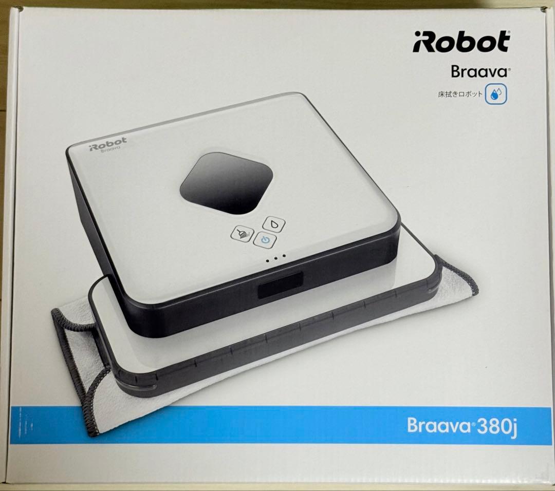 【試用のみ・美品】アイロボット ブラーバ 380j 床拭きロボット掃除機