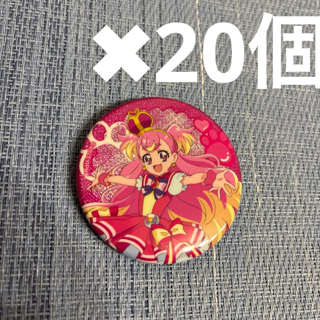 タワレコカフェ　キュアワンダフル　缶バッジ