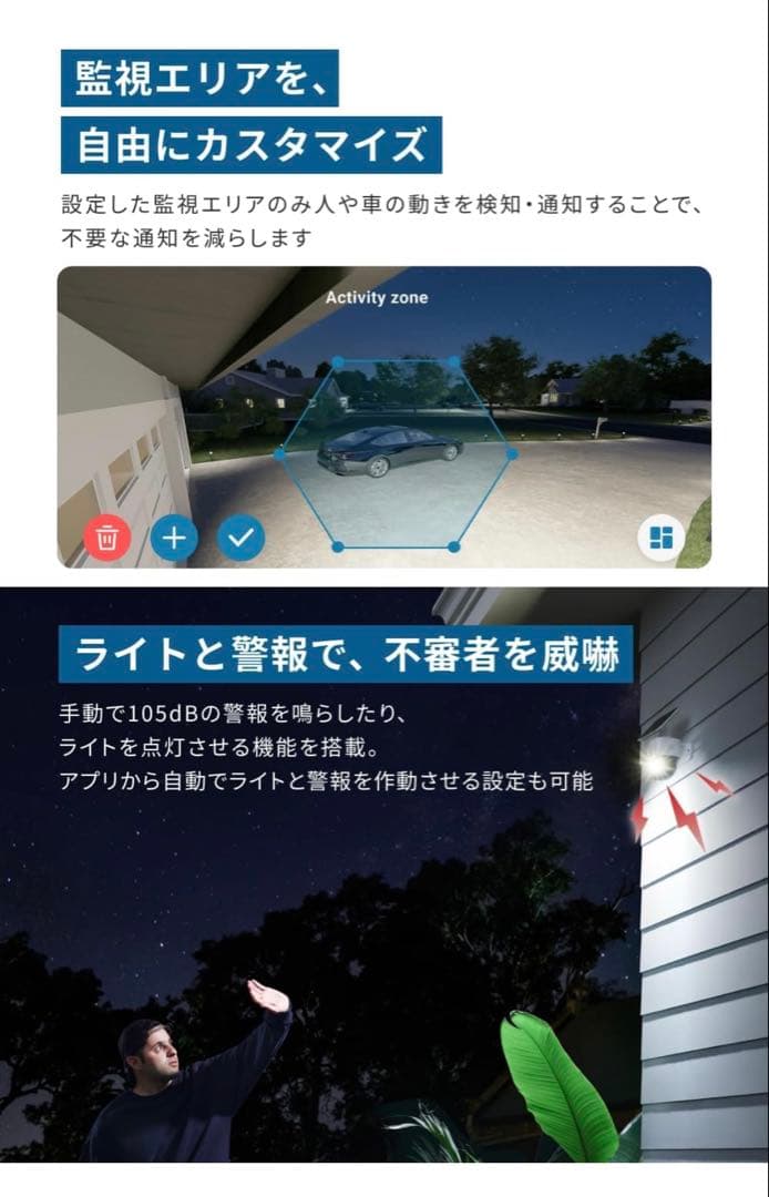 eufy 防犯カメラ 360°撮影 AI自動追尾