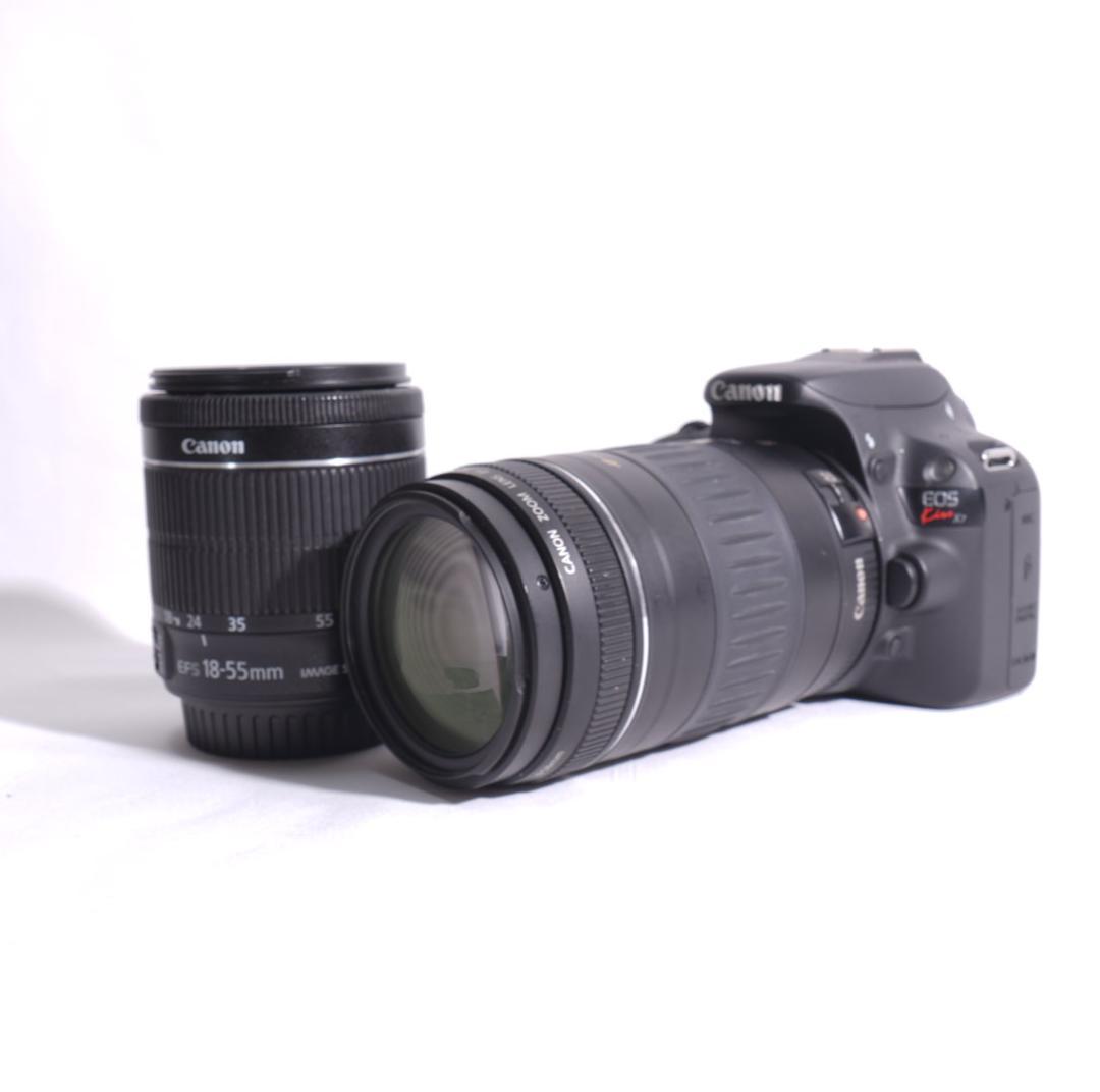⭐︎ すぐに使える♪　Canon EOS kiss X7 ダブルレンズ