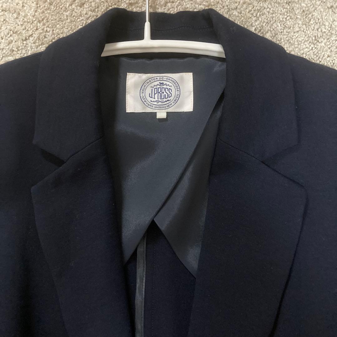 J.PRESS ネイビーパンツスーツ7号