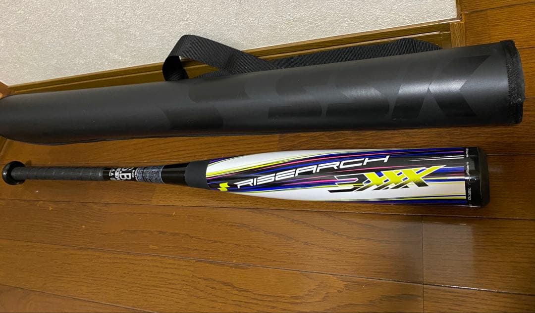 SSKライズアーチ 3XXX 軟式バット バットケース付き84cm720g