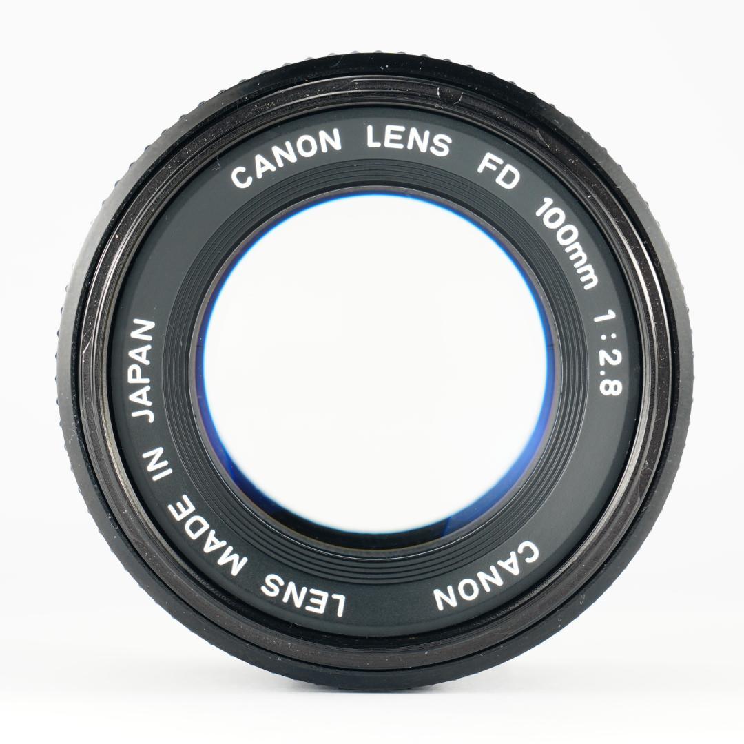 【整備＆テスト済】動作◎ Canon New FD 100mm F2.8 140