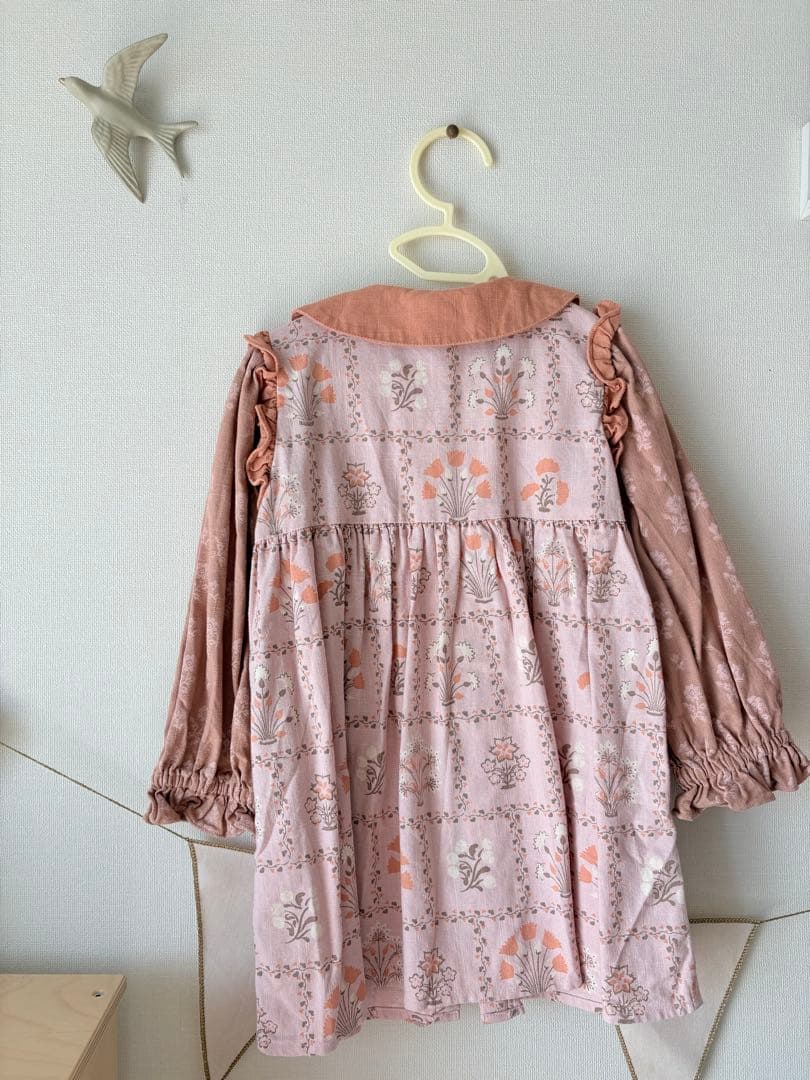 【金まで　着1】apolina maya shirtsdress 3-5y