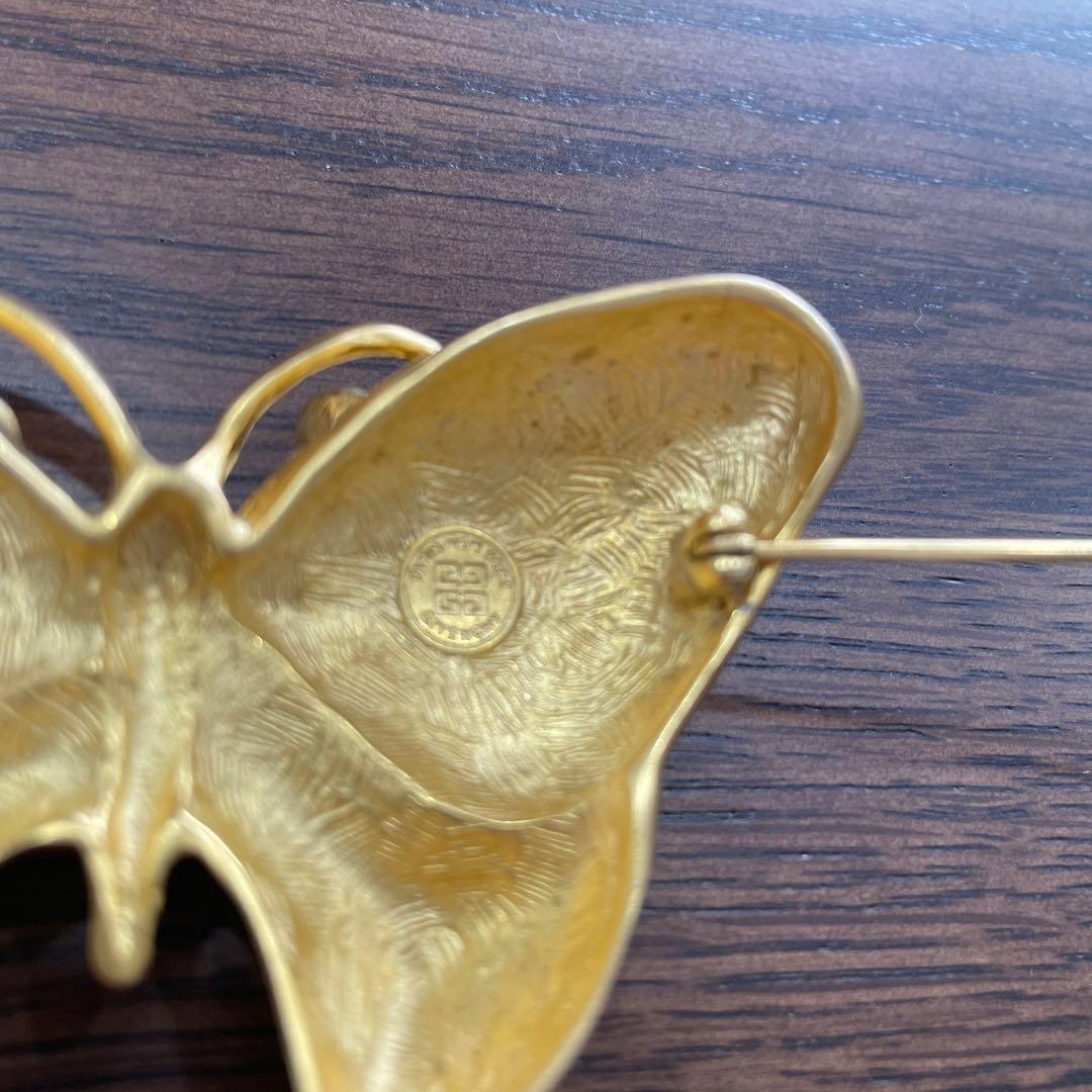 ジバンシー GIVENCHY ブローチ バタフライ　レディース　蝶々