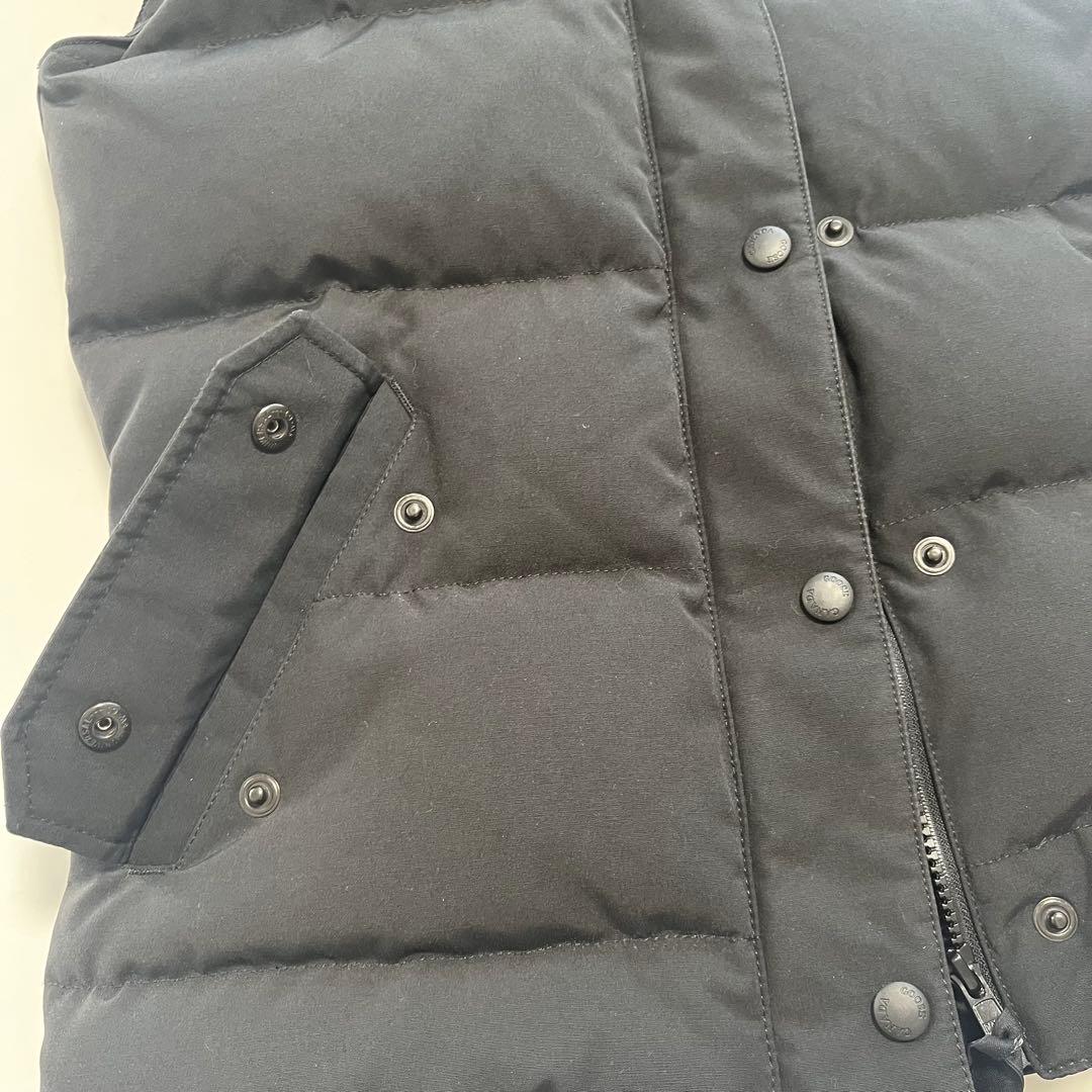 【美品✨】カナダグース 黒 ダウンベスト　レディース　S ブラック