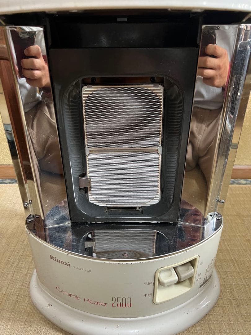 ノ*ロ様 【O-1626】リンナイ ガスストーブ R-652PMSIII-402