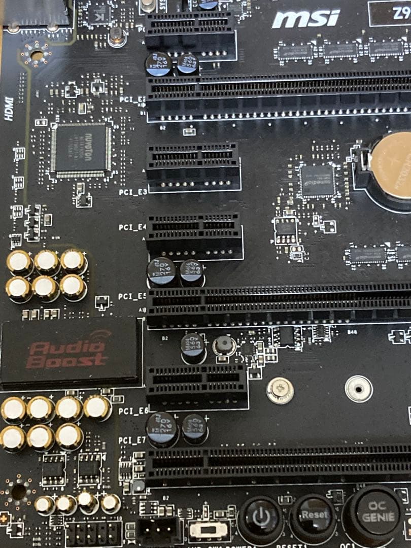 マザーボード i7-4790k MSI Z97 Gaming 7 RAM16GB SSD