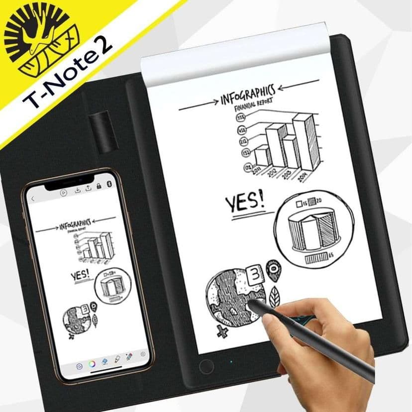 紙に書ける電子ノート T-Note2