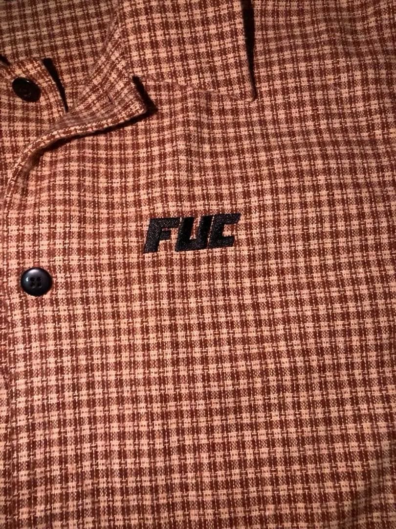 FUCチェックシャツ