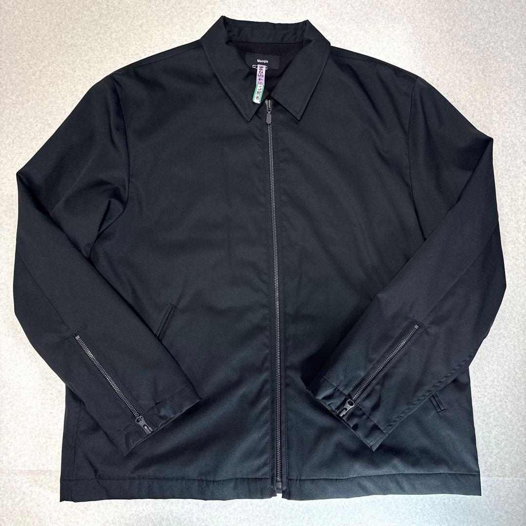 極美品⭐️macqlo washable zip half coat M ブルゾン