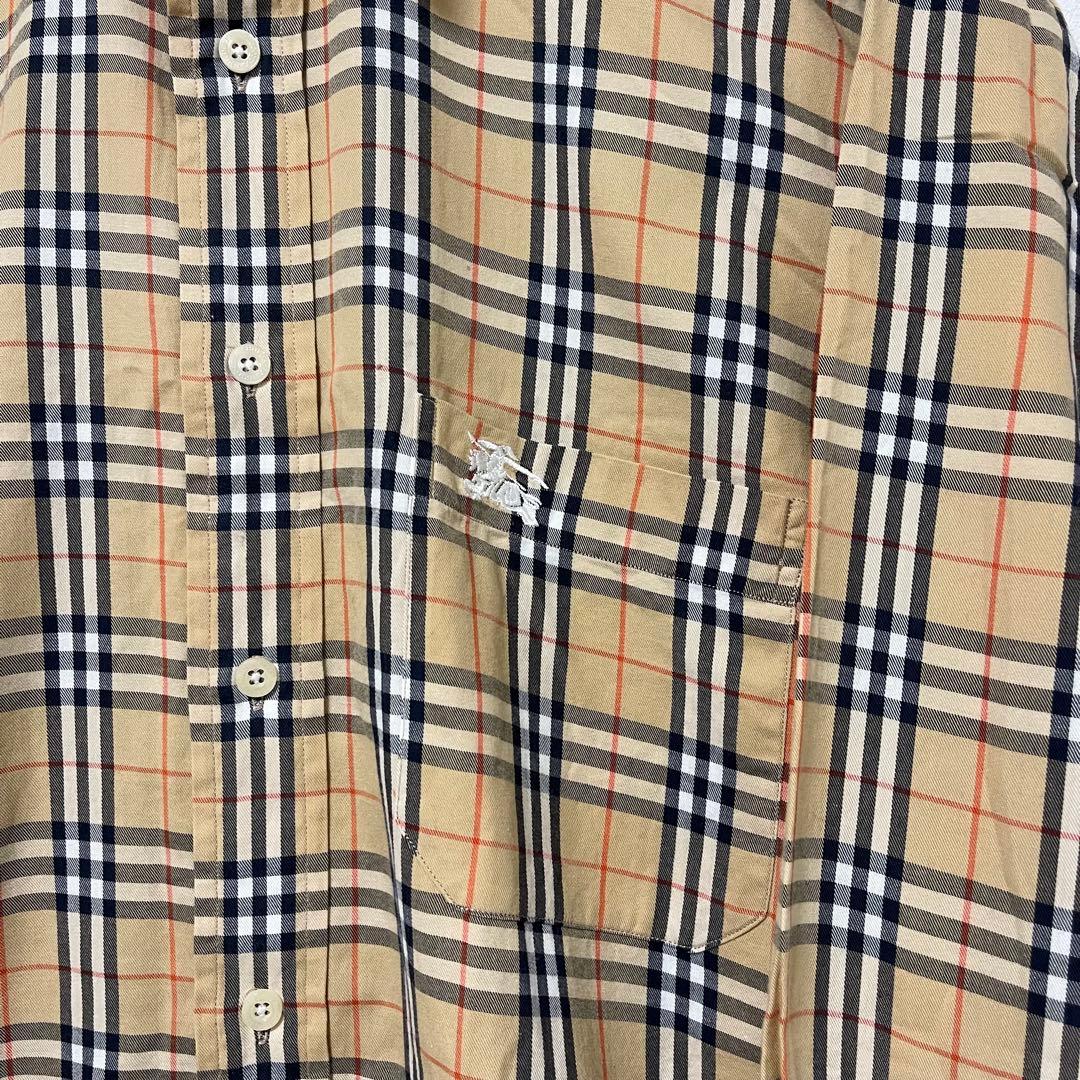 美品　Burberry チェック柄 長袖シャツ